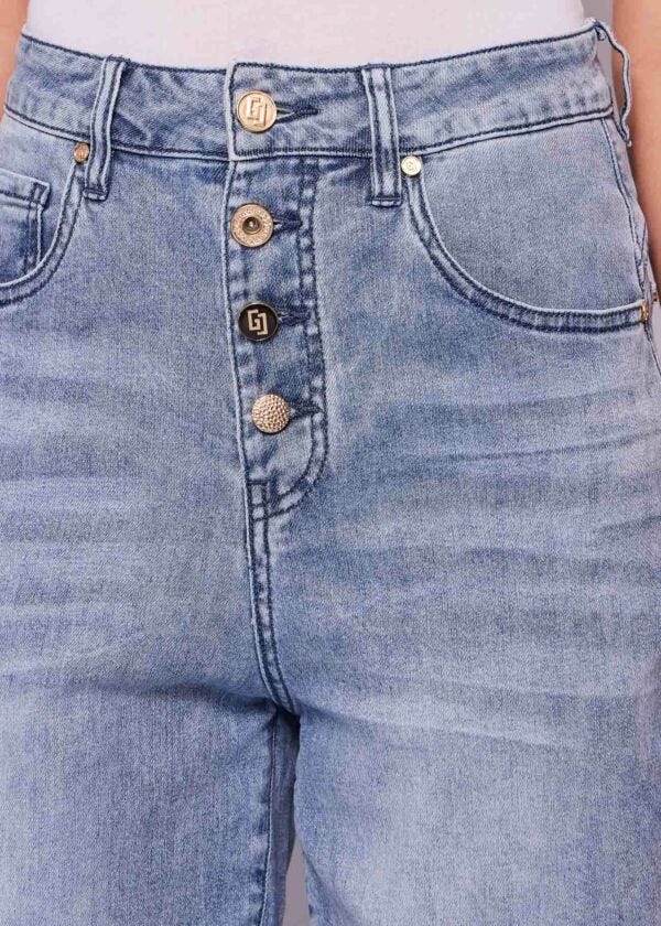 Jean coupe carotte pour femme