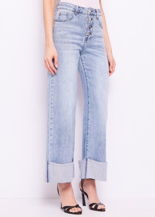 Jean ample pour femme