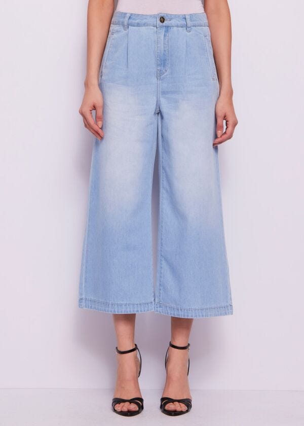 Jean cropped en coton Gaudì Jeans