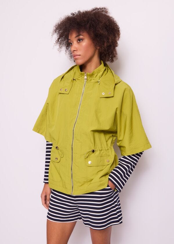 Women's green nylon jacket Gaudì Jeans