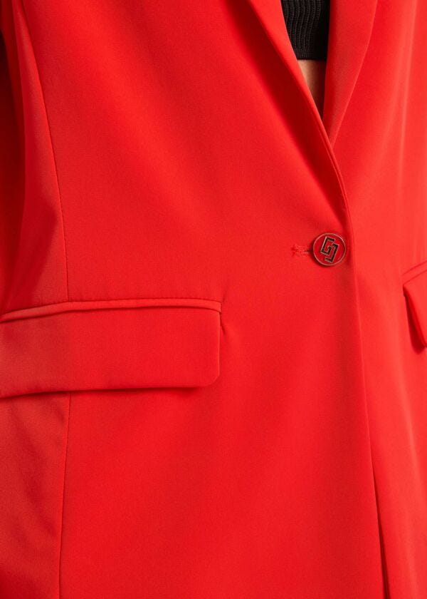 Chaleco rojo para mujer