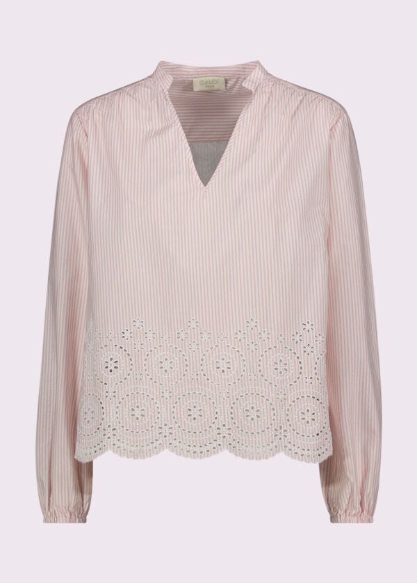 Women's striped cotton blouse Gaudì Jeans
