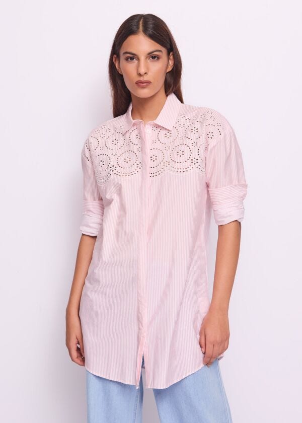 Women's striped cotton shirt Gaudì Jeans