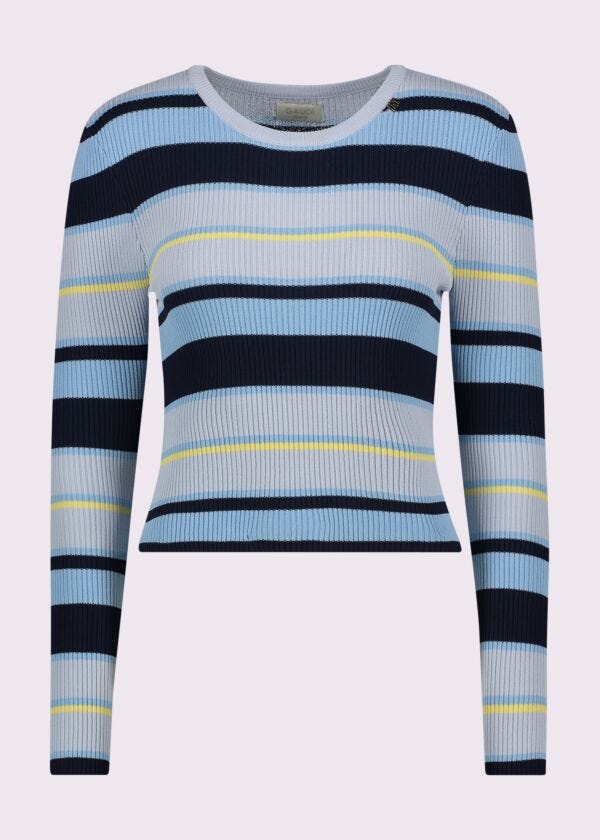 Maglia donna a costine
