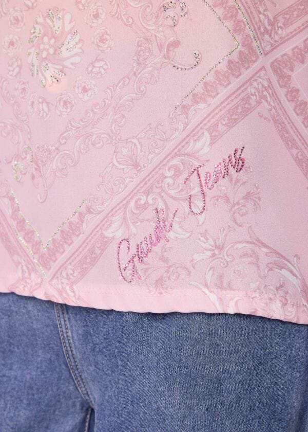 T-shirt donna bianca in jersey