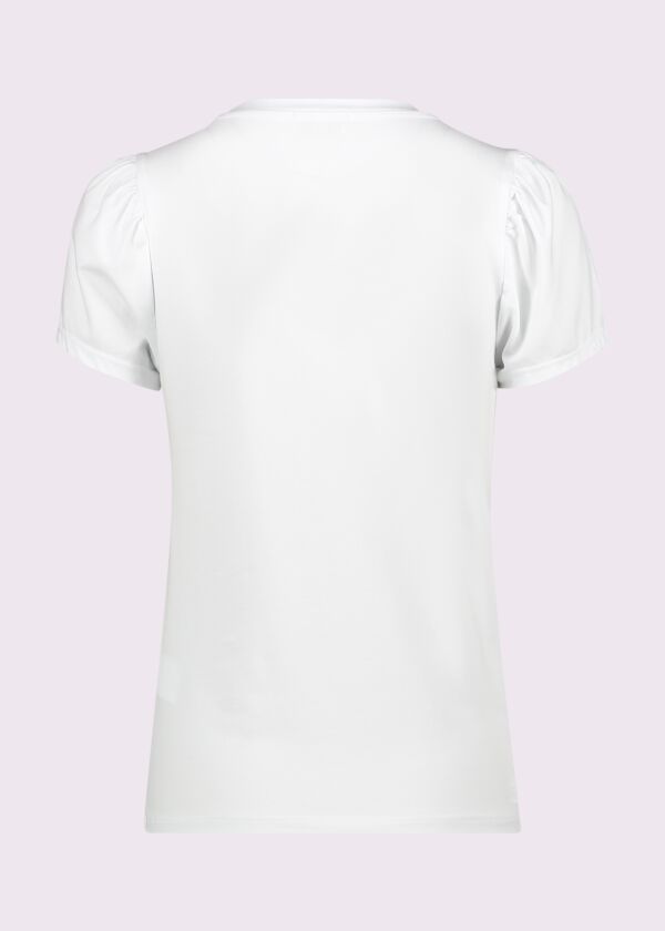 T-shirt en coton avec logo pour femme