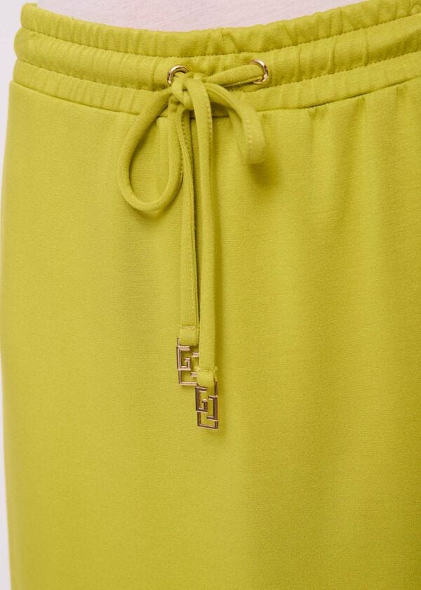 Green scuba skirt