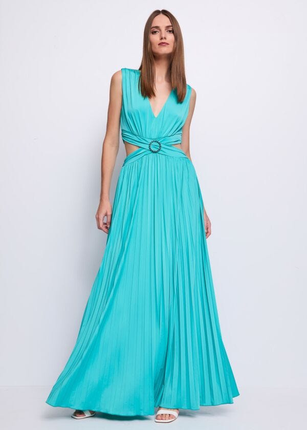 Women's green jersey dress Gaudì Fashion
