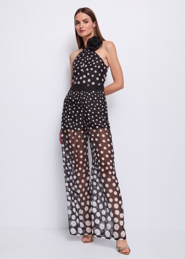 Women's printed chiffon jumpsuit Gaudì Fashion