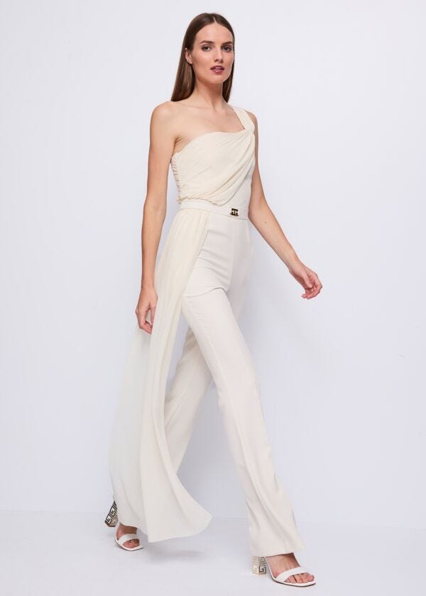 Combinaison blanche pour femme Gaudì Fashion