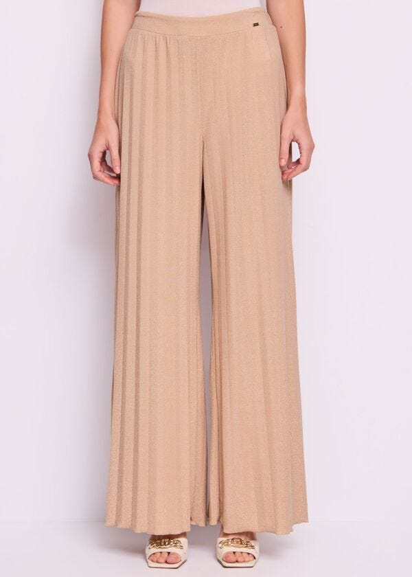 Women’s lurex jersey trousers Gaudì Fashion