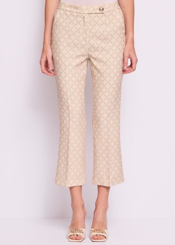 Pantaloni da donna con piega Gaudì Fashion