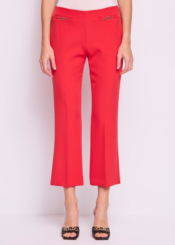 Pantalon rouge pour femme Gaudì Fashion