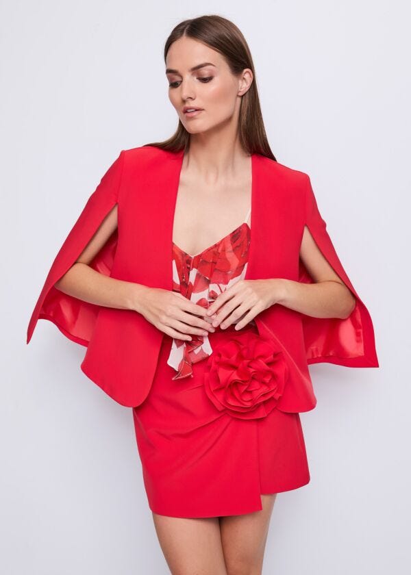 Women's red jacket Gaudì Fashion