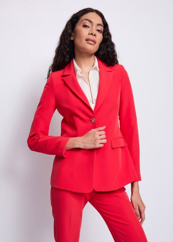 Blazer rouge pour femme Gaudì Fashion