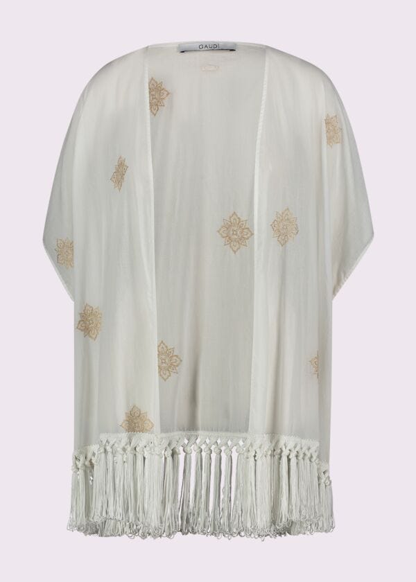 Blusa da donna con frange