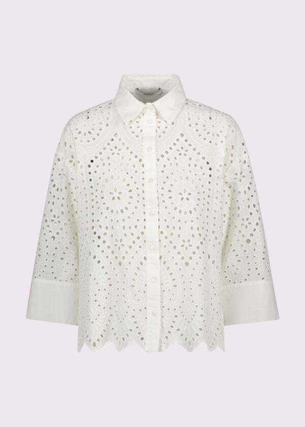 Women's cotton and lace shirt Gaudì Fashion