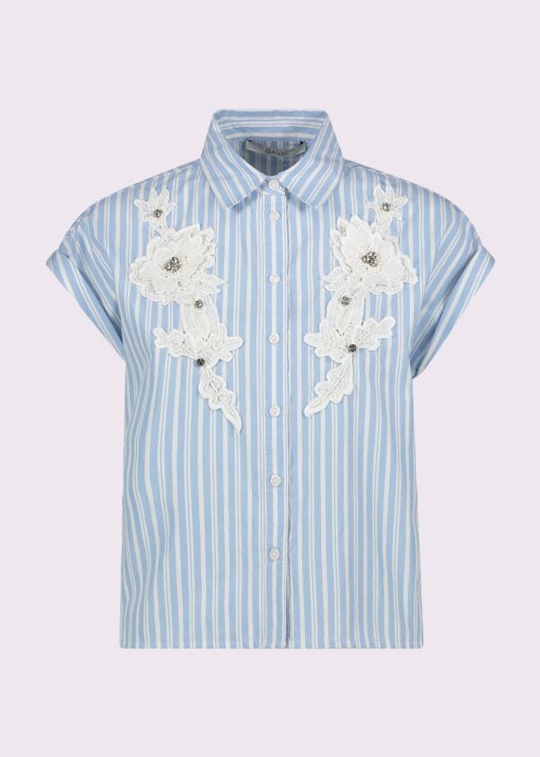 Camicia da donna con maniche corte Gaudì Fashion
