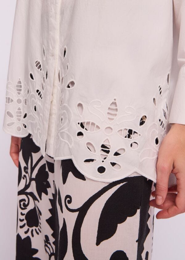 Chemise en coton pour femme