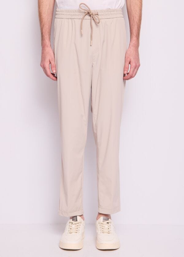Grey nylon trousers Gaudì Homem