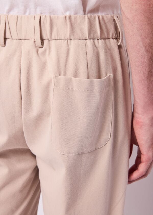 Men's cotton-blend Bermuda shorts