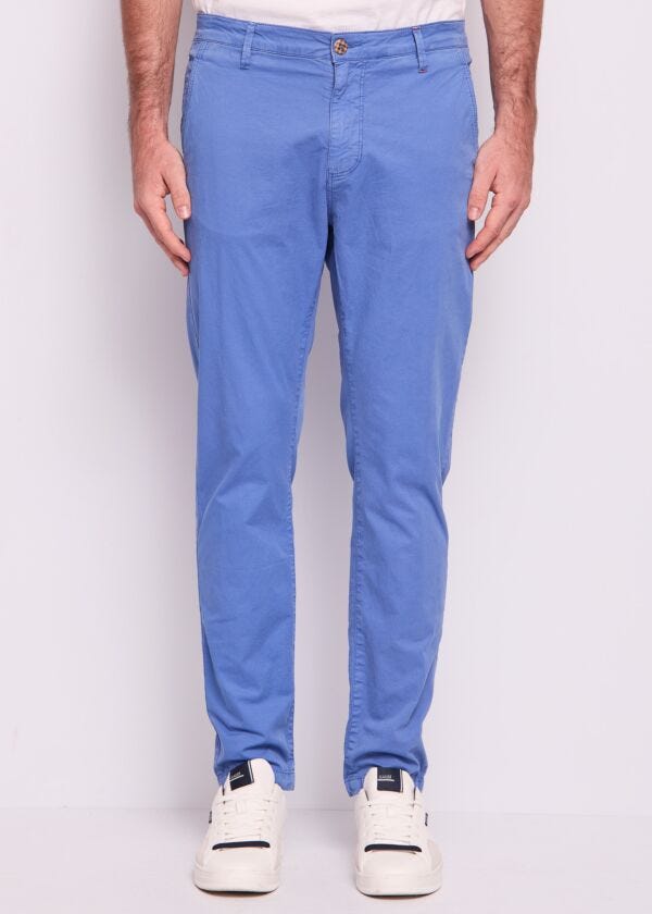 Men's blue cotton trousers Gaudì Homem