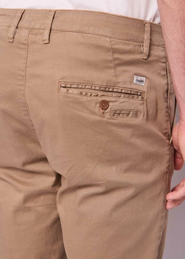 Men's printed cotton trousers