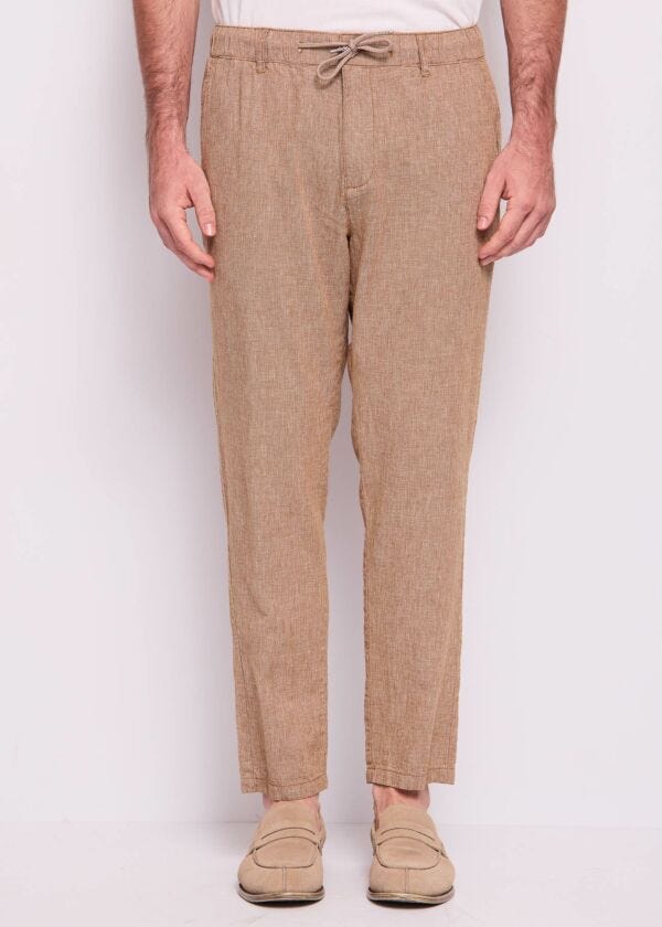 Pantaloni da uomo in lino e cotone Gaudì Uomo