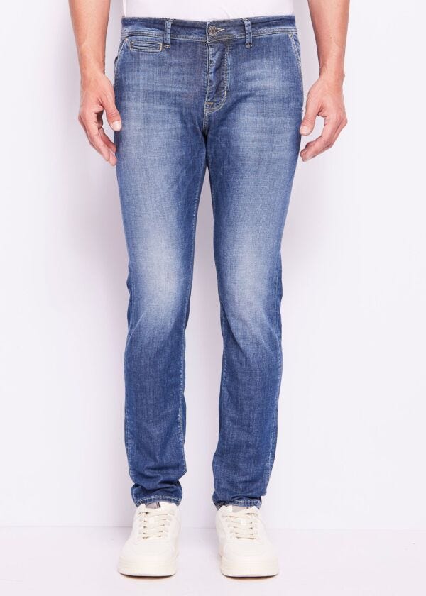 Jeans uomo chino slim in cotone Gaudì Uomo