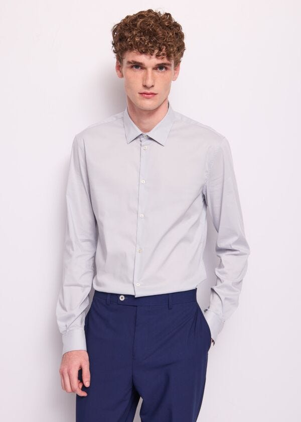 Camicia da uomo in misto cotone Gaudì Uomo