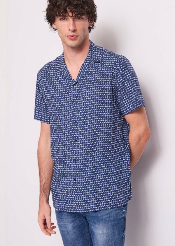 Camicia da uomo con stampa Gaudì Uomo