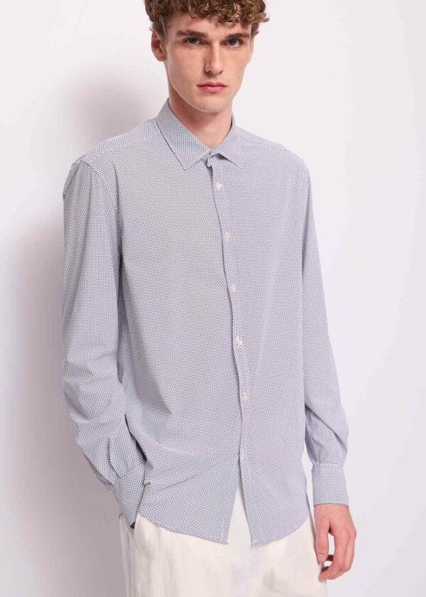 Camicia da uomo in nylon stampato Gaudì Uomo