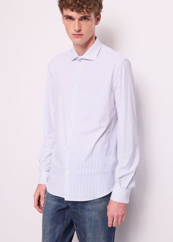 Men's striped nylon shirt Gaudì Uomo