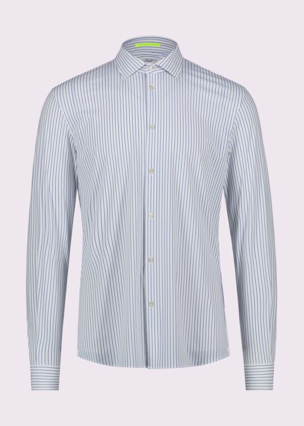 Men's striped nylon shirt