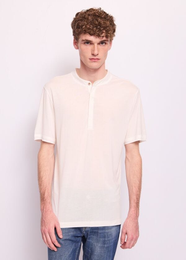 T-shirt blanc en jersey pour homme Gaudì Homme