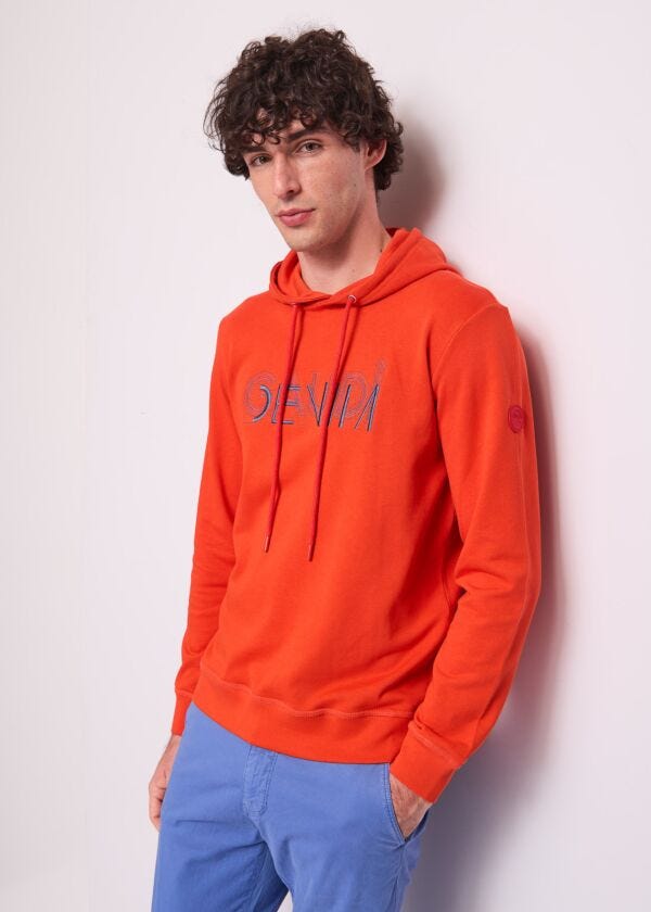 Men's red cotton sweatshirt Gaudì Homem