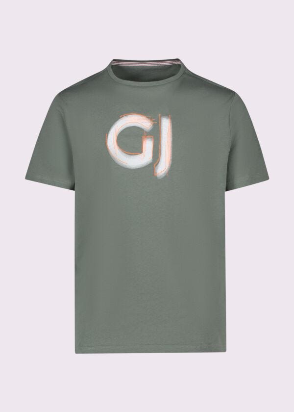 T-shirt vert en coton pour homme Gaudì Homme