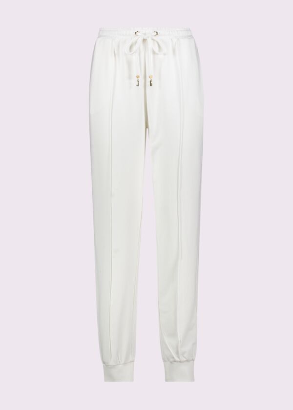 White cotton joggers Gaudì Jeans
