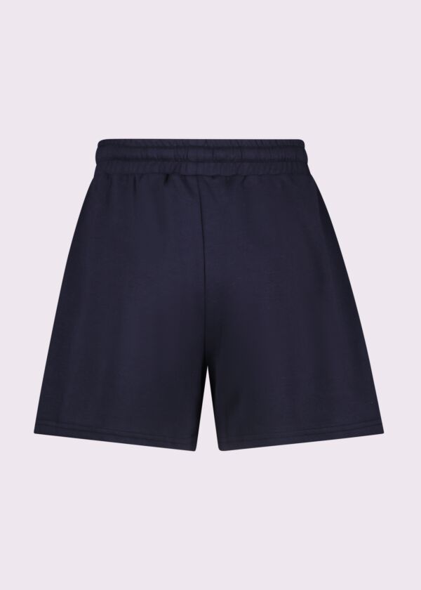 Women's blue scuba shorts