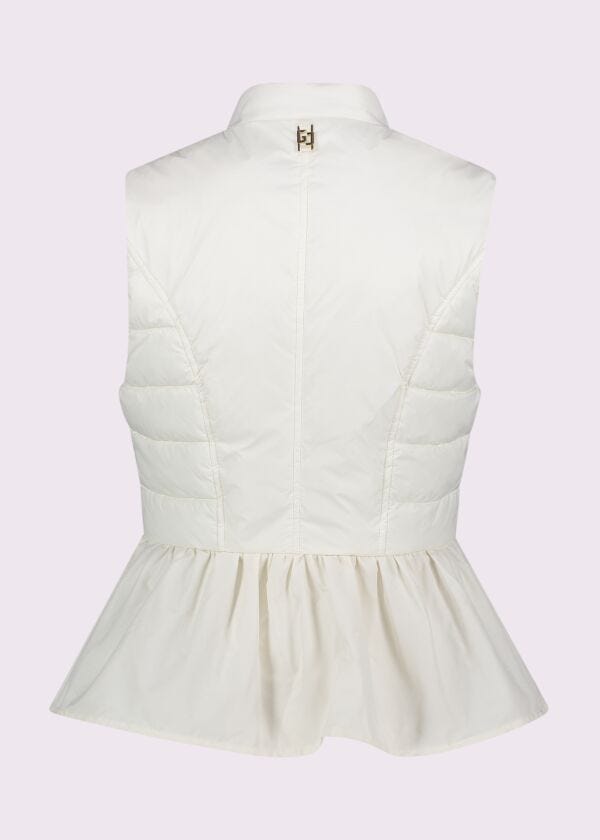Women's padded nylon vest