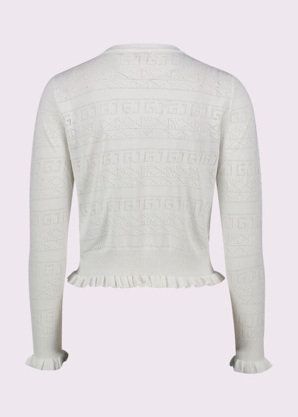Women's white yarn jumper | Buy online | Gaudì