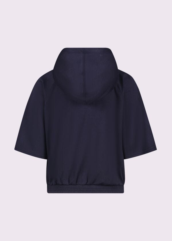 Women's blue hoodie