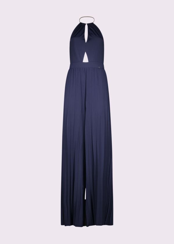 Tuta da donna blu con choker Gaudì Fashion