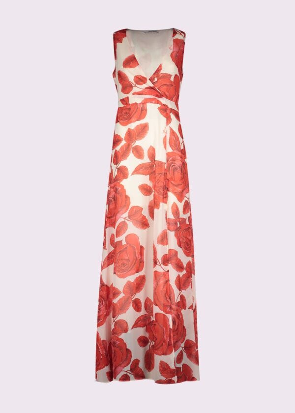 Women's printed georgette dress Gaudì Fashion