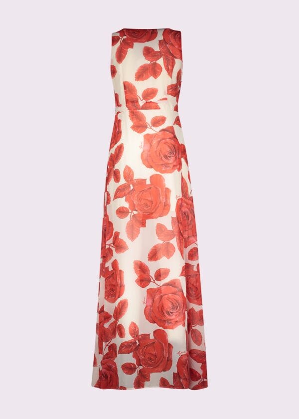 Women's printed georgette dress