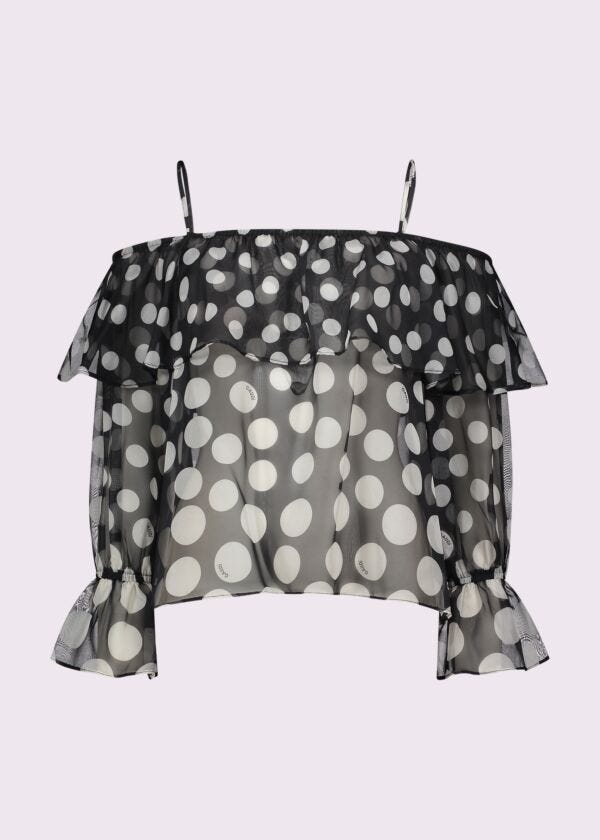 Women's printed chiffon blouse Gaudì Fashion