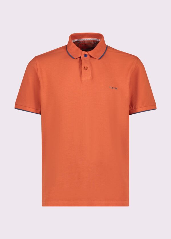 Men's red cotton polo shirt Gaudì Uomo