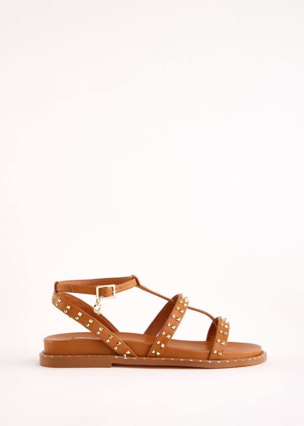 Sandales marron en matière synthétique Gaudì Fashion