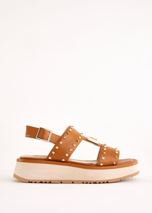 Sandales beiges en matière synthétique Gaudì Fashion