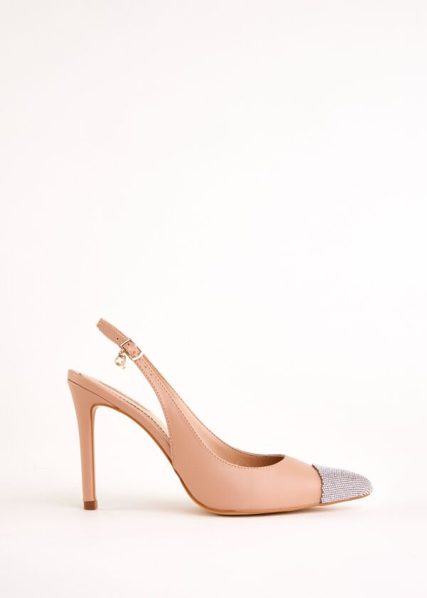 Zapatos destalonados rosas de napa Gaudì Fashion